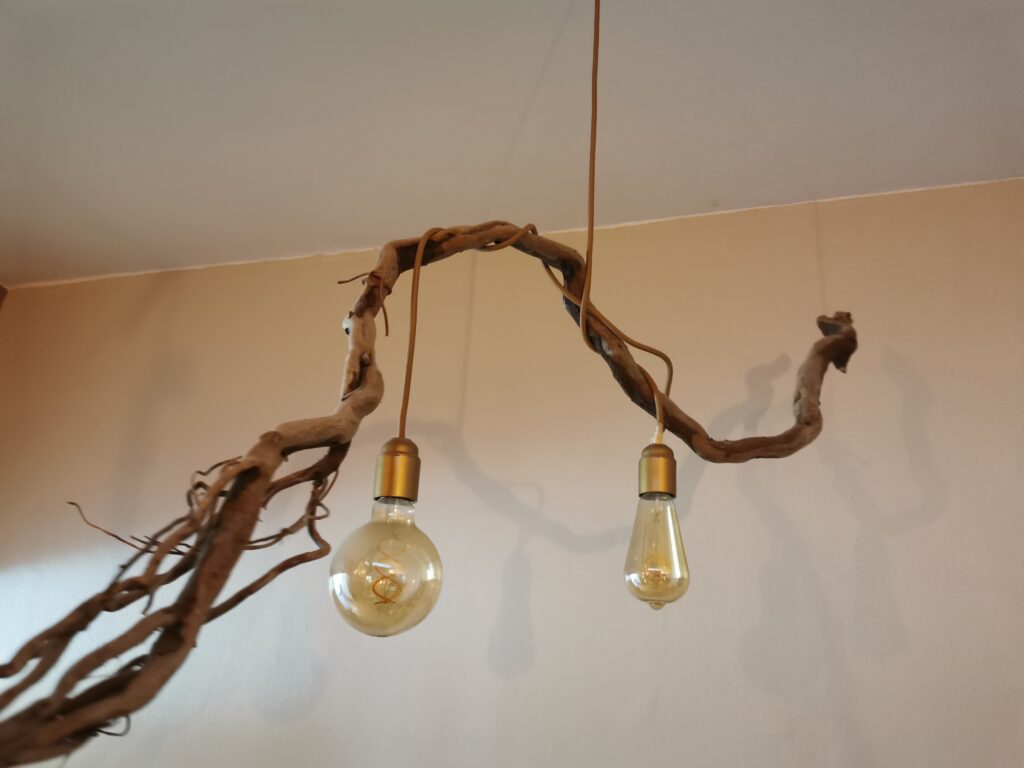 luminaire bois recyclage