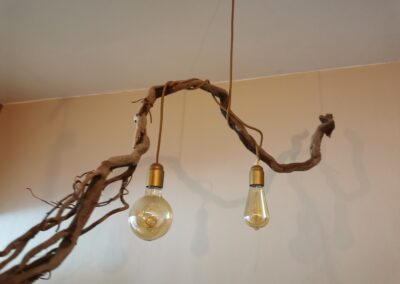 luminaire bois recyclage